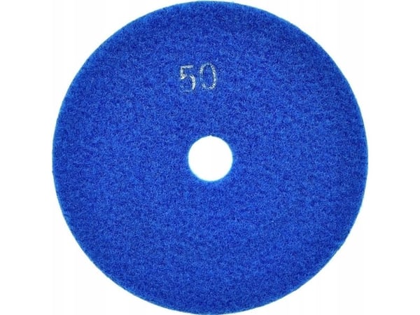 Geko Våtpoleringsskive for steintøy 125mm GR50 (5/250)