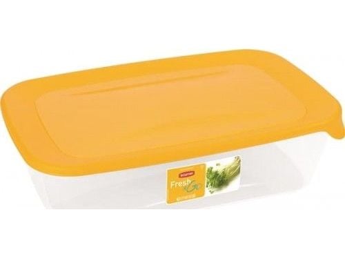 Curver Fresh Go rektangulär behållare 2 l gul Curver Fresh Go rektangulär behållare 2 l gul