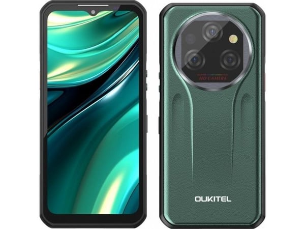 Älypuhelin Oukitel WP39 6/256 11000mAh DS. vihreä bez ładowarki