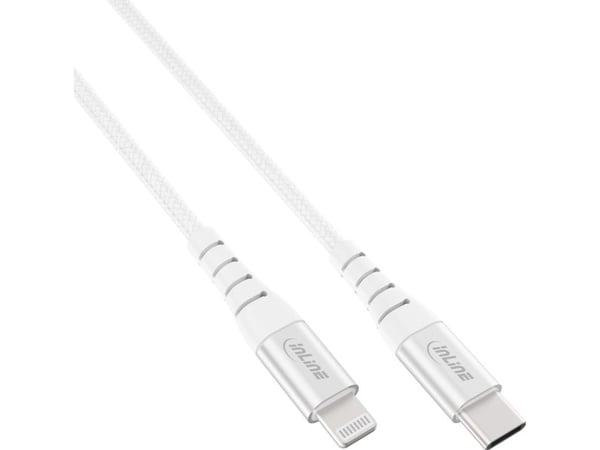 InLine 31450C, 1 m, Lightning, USB C, Uros, Uros, Hopea
