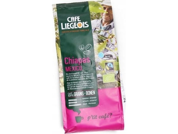 Kaffe bønner Charles Liégeois Chiapas, 250 g