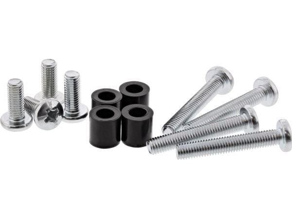 InLine 23100Y, Aluminium, Svart, 2 mm, 53 mm, 2 mm, 128 g, 8 stykker