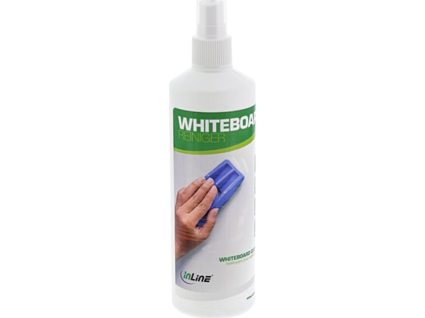 InLine 43202A, Utstyrsrensende væske, Whiteboard, 250 ml, Grønn, Hvit, 1 stykker, 51 mm