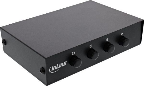 InLine 60606B, Svart, 90 mm, 120 mm, 30 mm, 194 g, 90 x 120 x 30 mm