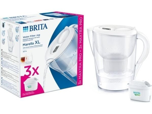 Brita Marella XL 3,5 l vannfilter + 3 Maxtra Pro-filtre