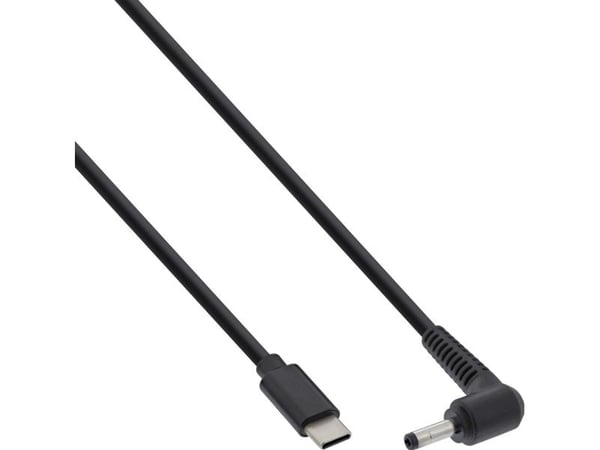 InLine 26675, 2 m, USB C, EIAJ-02 (4,0 mm, 1,7 mm), 18 - 20 V, 3,25 A