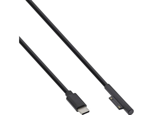 InLine 26670, 1 m, USB C, Surface connect, 15 V, 3 A