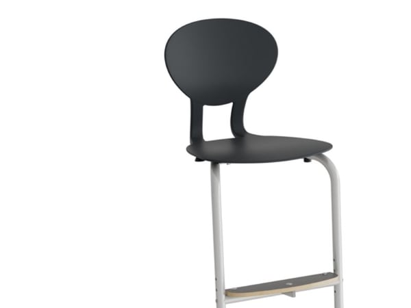 Stol Rocka 3073M 63H Sort / Alugrå RAL9006
