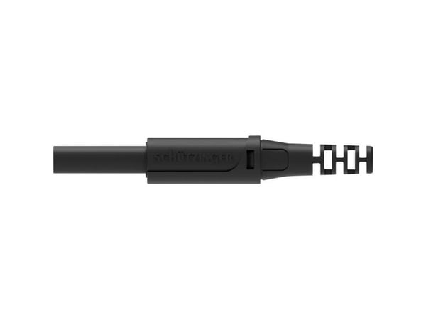 Schützinger DI SKU 30 L Ni/OK/SW sikker laboratoriebøsning rett svart 1 stk. (99020497)