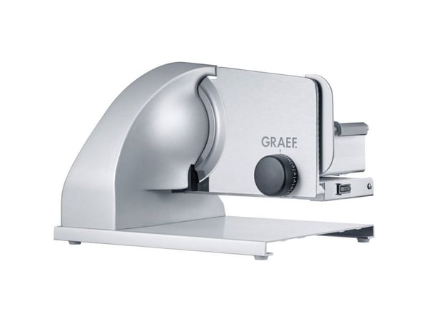 Graef Sliced Kitchen SKS 900 - Skjæremaskin - 185 W - sølv