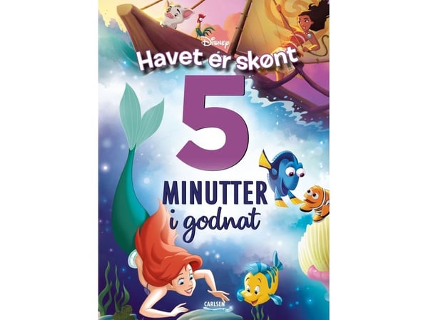 Fem minutter god natt – Havet er herlig | Disney | Språk: Dansk