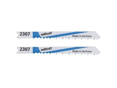 wolfcraft GmbH 4006885230804, Stikksagblad, Aluminium, Stål, Høy-Hastighets Stål (HHS), Grå, Gult, 6 cm, 3 mm