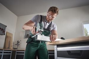 wolfcraft GmbH 4006885230804, Stikksagblad, Aluminium, Stål, Høy-Hastighets Stål (HHS), Grå, Gult, 6 cm, 3 mm