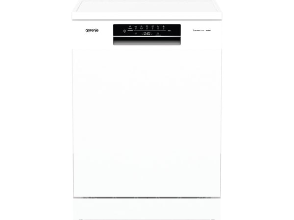 Gorenje GS642D90W, Frittstående, Full størrelse (60 cm), Hvit, Svart, Berøringskontroll, Kaldt, Varm