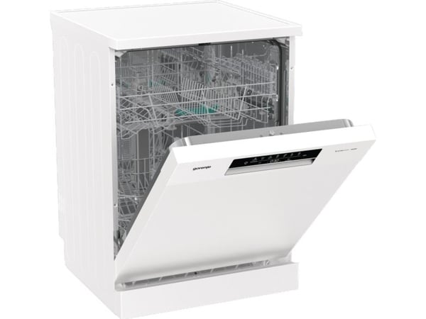 Gorenje GS642D90W, Frittstående, Full størrelse (60 cm), Hvit, Svart, Berøringskontroll, Kaldt, Varm