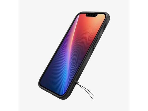 Spigen Liquid Air, Suojus, Apple, iPhone 16e, 15,5 cm (6.1"), musta