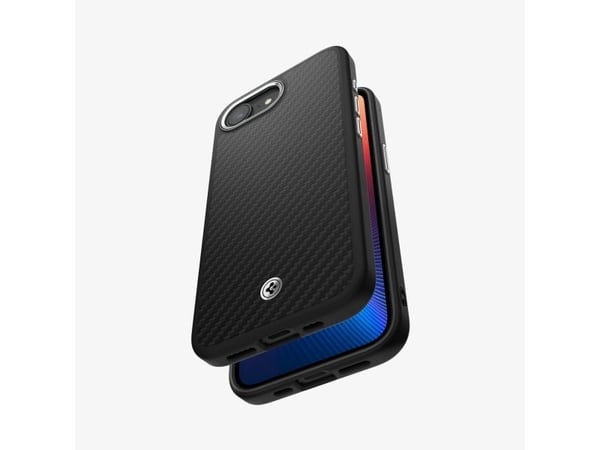 Spigen Enzo Aramid, Mobilskal, Apple, iPhone 16e, 15,5 cm (6.1"), Svart