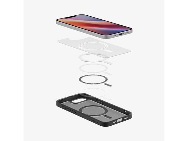 Spigen Ultra Hybrid (MagFit), Deksel, Apple, iPhone 16e, 15,5 cm (6,1"), Sort