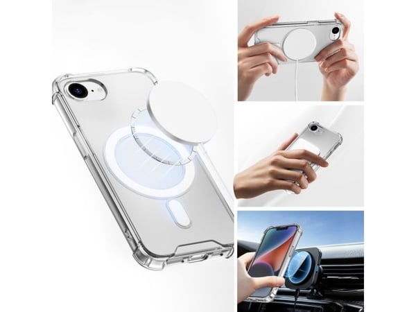 4smarts 541361, Suojus, Apple, iPhone SE (4.Gen.), 15,4 cm (6.06"), Läpinäkyvä