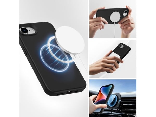 4smarts 541362, Suojus, Apple, iPhone SE (4.Gen.), 15,4 cm (6.06"), musta