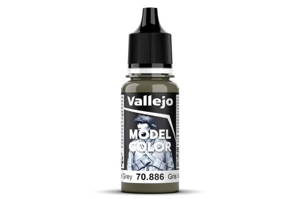 Vallejo 70.886, 17 ml, Grön, Grå, Matt, Flaska