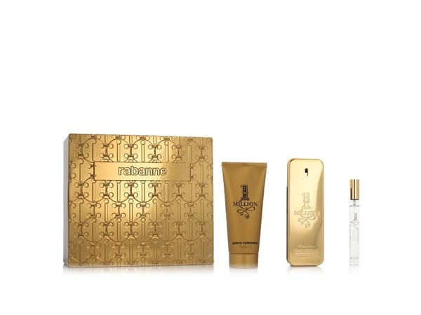 Rabanne 1 Million EDT 100 ml + EDT MINI 10 ml + SG 100 ml (herre)