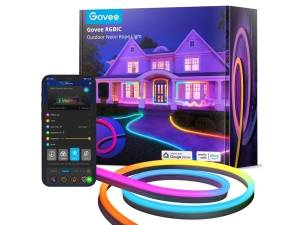 Govee RGBIC Outdoor Neon Strip Lights - 10M Govee RGBIC Outdoor Neon Strip Lights - 10M