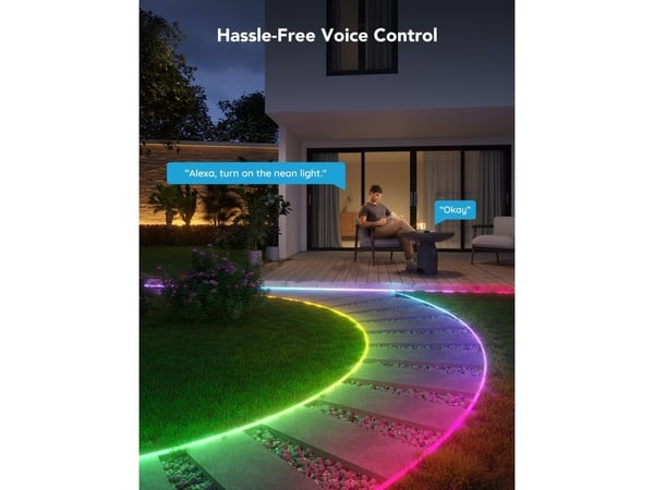 Govee RGBIC Outdoor Neon Strip Lights - 10M
