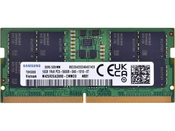 Samsung Enterprise SO-DIMM 16GB DDR5 1Rx8 5600MHz PC5-44800 M425R2GA3BB0-CWM serverminne