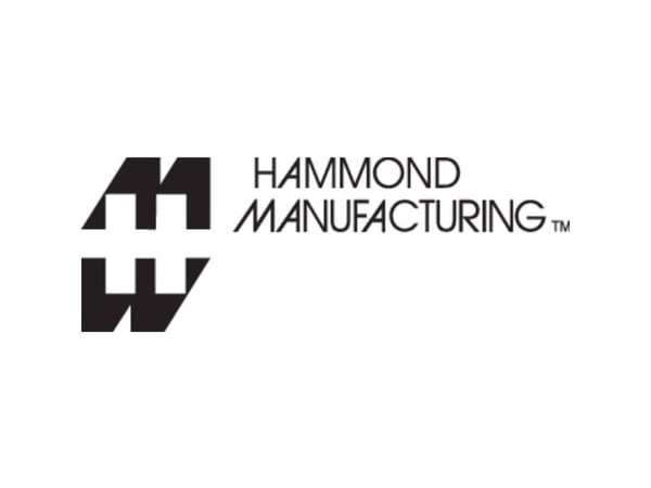 Hammond Electronics 1554EGASKET Tætning Silikone Sort 2 stk 2 stk
