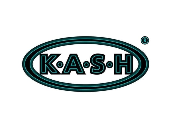 KASH 55006 XLR-kontakt pinneside, vinklet poler: 3 svart 1 stk