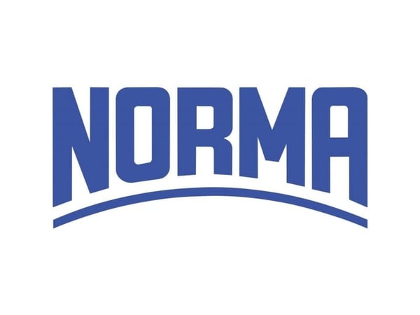 Norma NORMA NORMA 2-korvainen 1107012028 Bundt-Ø-område 25 til 28 mm Sølv 1 stk