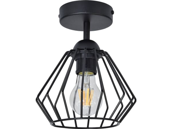 Orno WAYA hängande armatur vägglampa, max 1x60 W, E27, svart, kort