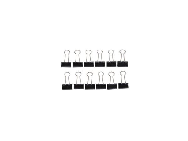 MAUL 2131990, Metall, Fjær stål, Sort, 10 ark, 7 mm, 19 mm, 33 mm