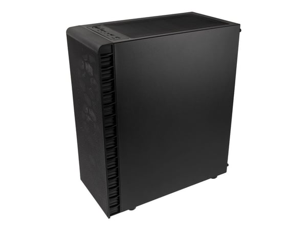 Kolink Observatory Lite Mesh RGB - Tower - ATX - sidepanel med vindu (herdet glass) - ingen strømforsyning (ATX) - svart - USB/lyd