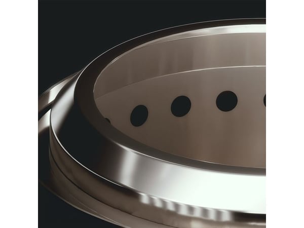 herQs Smokeless FirePit - Mighty - Silver