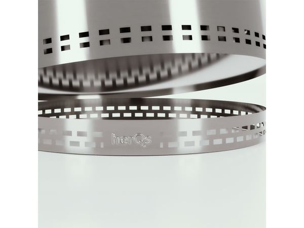 herQs Smokeless FirePit Chief – rostfritt stål