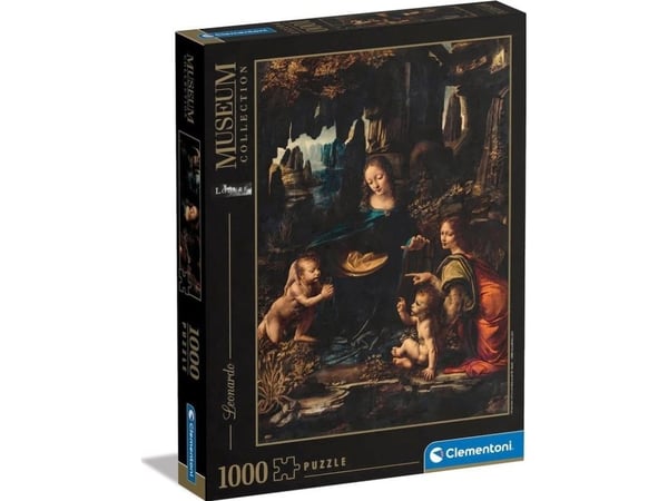 Clementoni pussel Museum Leonardo: The Virgin Of The Rock 1000 bitar (37088)