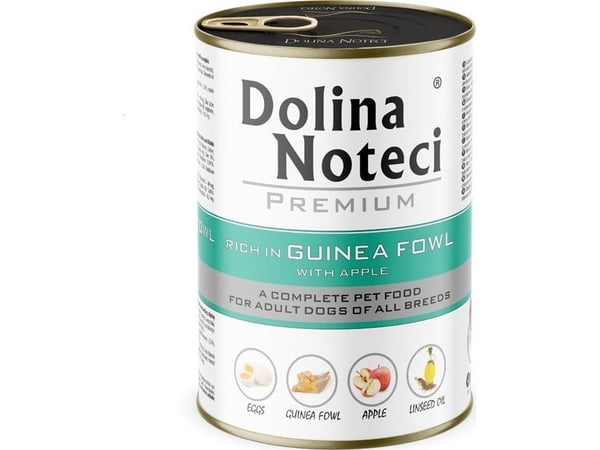 Dolina Noteci Premium rik på perlehøne og eple, boks 400 g