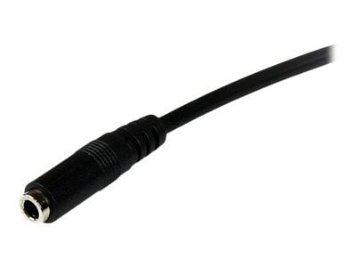 Startech 2m 3.5mm 4 Position TRRS Headset Extension Cable - M/F - audio Extension Cable for iPhone (MUHSMF2M) - Forlengerledning for hodesett - 4-p...