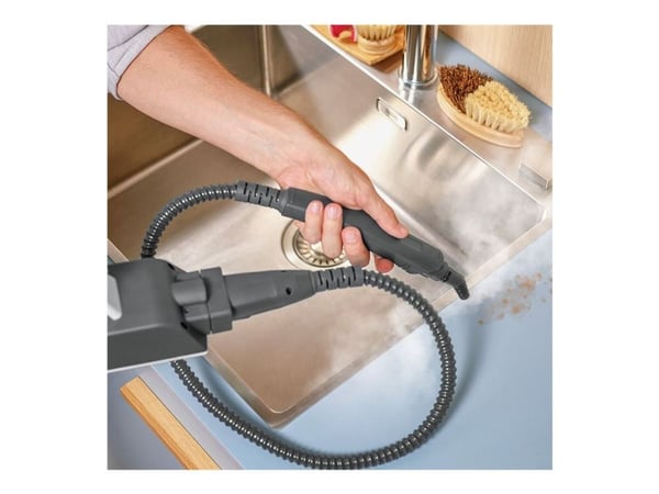 Polti Vaporetto SV620_Style, Höyrymoppi, 0,5 L, Sininen, Valkoinen, Painikkeet, 1500 W, AC