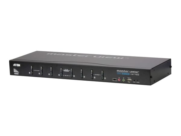 ATEN CS1768 - KVM / lydsvitsj - 8 x KVM/lyd - 1 lokalbruker - stasjonær, rackmonterbar