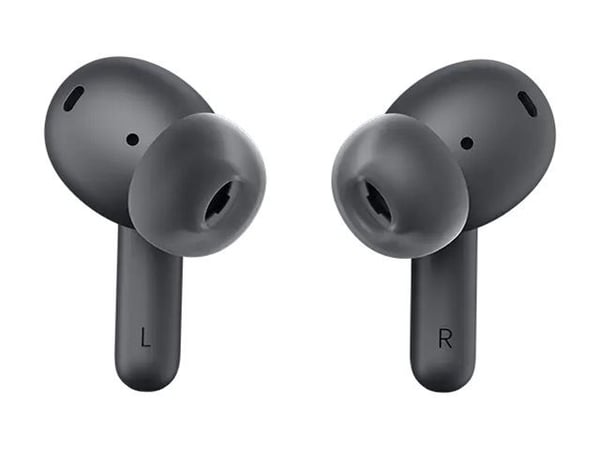Lenovo - True wireless-hodetelefoner med mikrofon - i øret - Bluetooth - aktiv støydemping - tordengrå