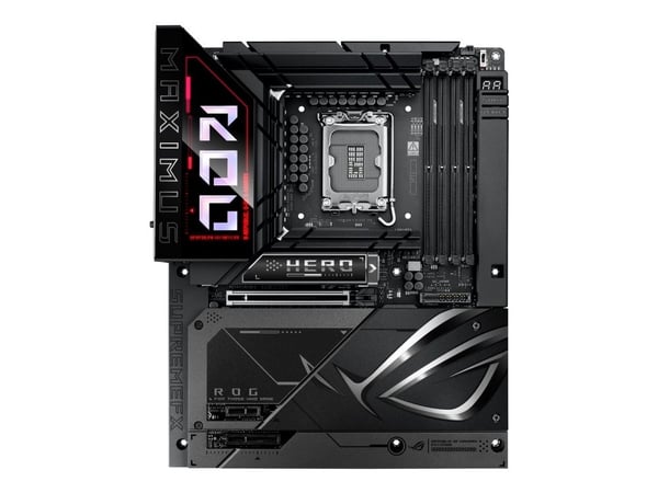 ASUS ROG MAXIMUS Z890 HERO BTF - Hovedkort - ATX - LGA1851-sokkel - Z890 Chipset - USB4, USB 3.2 Gen 1, USB-C 3.2 Gen2, USB 3.2 Gen 2 - Wi-Fi 7, Bl...