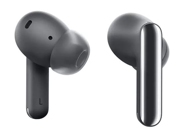 Lenovo - True wireless-hodetelefoner med mikrofon - i øret - Bluetooth - aktiv støydemping - tordengrå