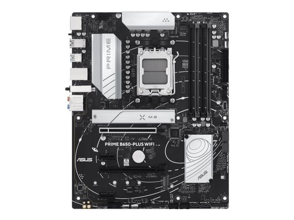 ASUS Prime B650-Plus WiFi - Hovedkort - ATX - Socket AM5 - AMD B650 Chipset - USB-C 3.2 Gen2, USB 3.2 Gen 2, USB 3.2 Gen 1, USB-C 3.2 Gen 1 - 2.5 G...