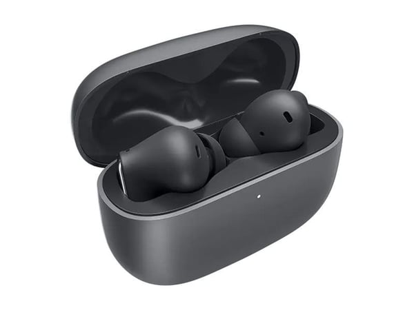 Lenovo - True wireless-hodetelefoner med mikrofon - i øret - Bluetooth - aktiv støydemping - tordengrå
