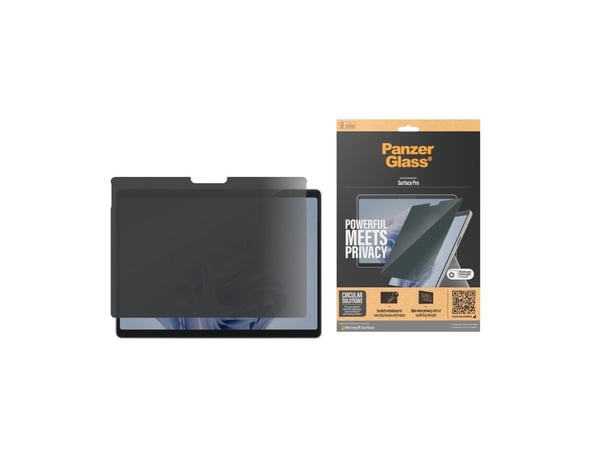 PanzerGlass 2-Way Privacy Screen Protector Microsoft Surface Pro X | Pro 8 | Pro 9 | Pro 10 | Pro 11th Edition | Ultra W
