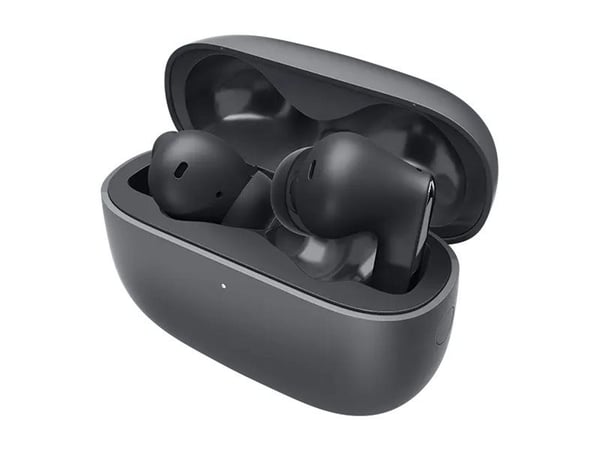 Lenovo - True wireless-hodetelefoner med mikrofon - i øret - Bluetooth - aktiv støydemping - tordengrå