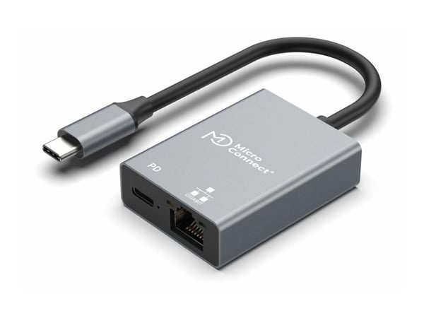 Microconnect USB3.1CETHPDBA, USB C, RJ-45, Lajittelu